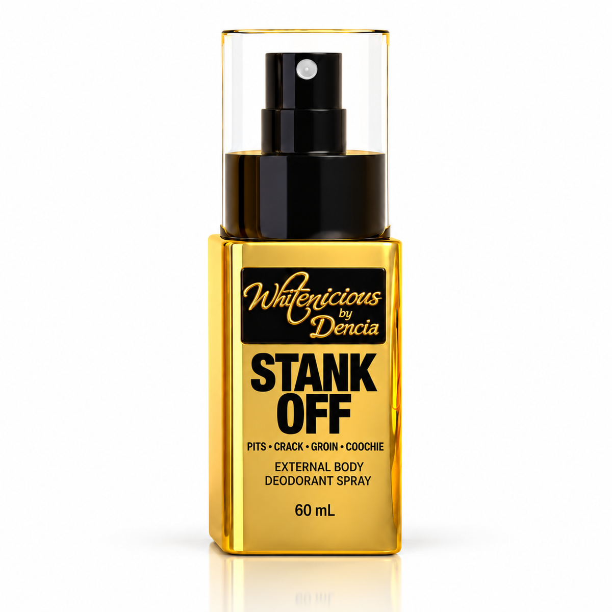 STANK OFF
Fragrance-Free External Body Deodorant Spray | 60 mL