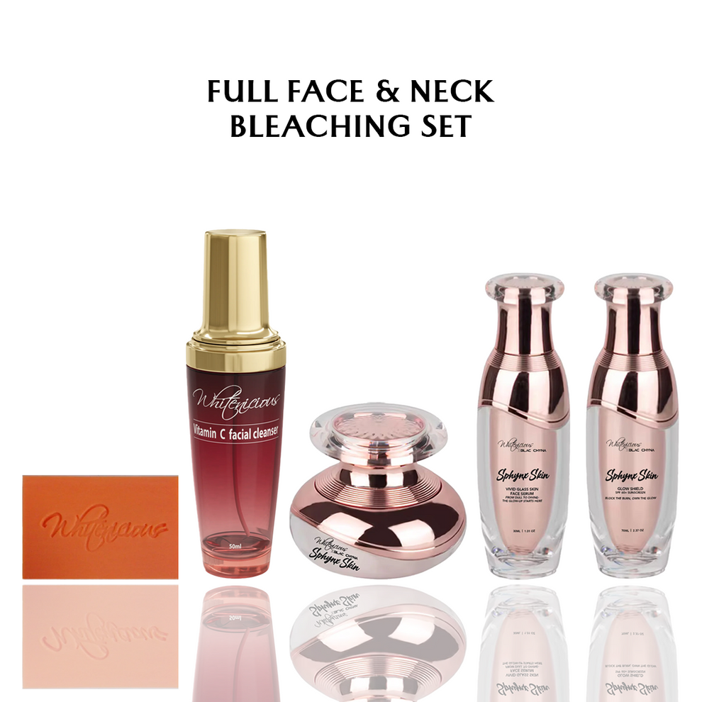 Full Face & Neck Bleaching Cream Set. Blac Chyna. – Whitenicious