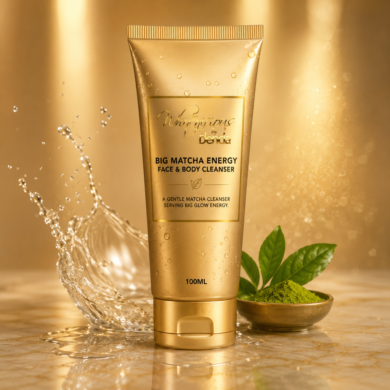 BIG MATCHA ENERGY
 Face & body cleanser