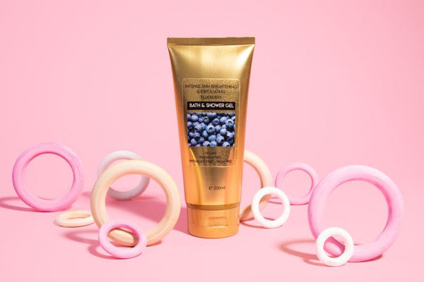 Intense Skin Lightening & Exfoliating blueberry Shower Gel