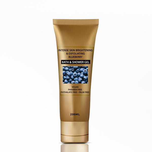 Intense Skin Lightening & Exfoliating blueberry Shower Gel