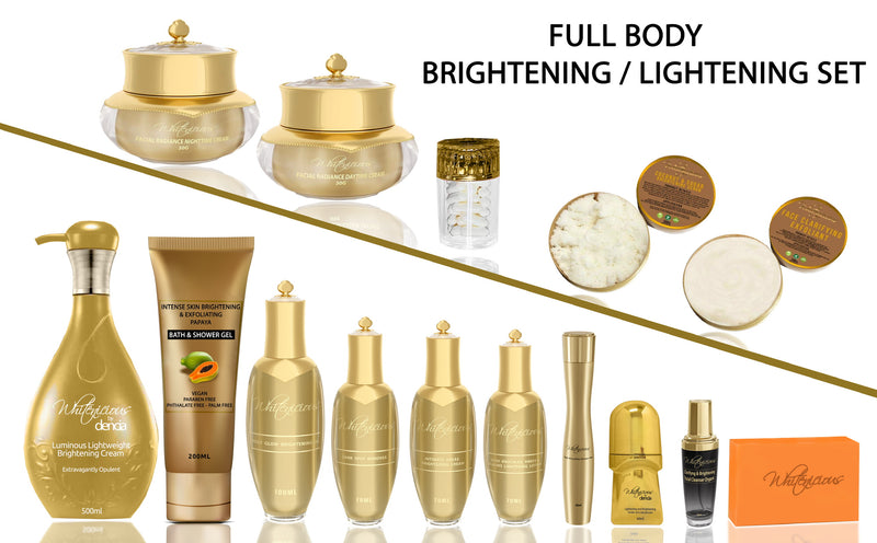 Full body brightening  set 15 products ( skincare Routine)